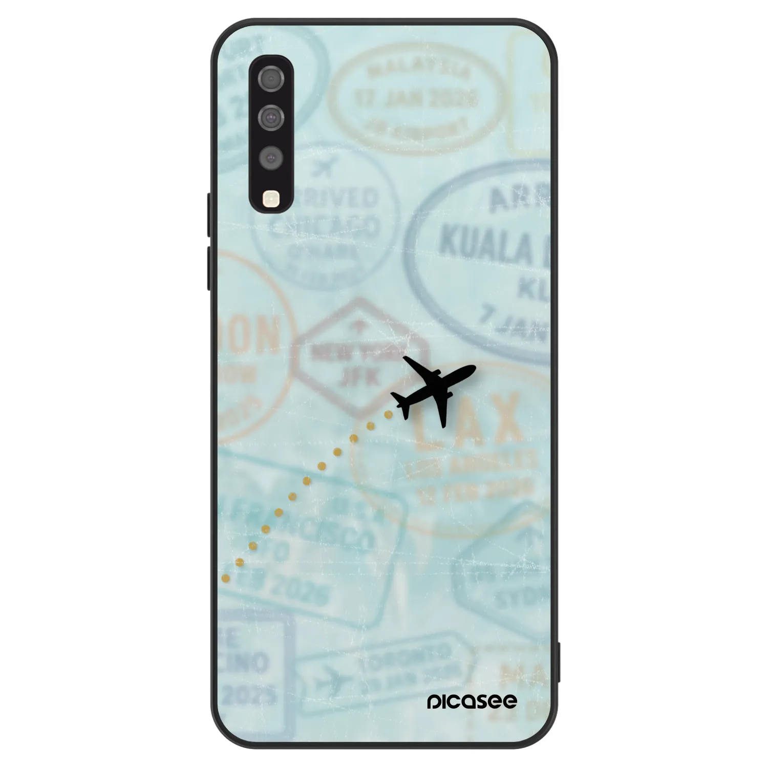 Picasee ULTIMATE CASE za Samsung Galaxy A70 A705F - FLIGHT PATH