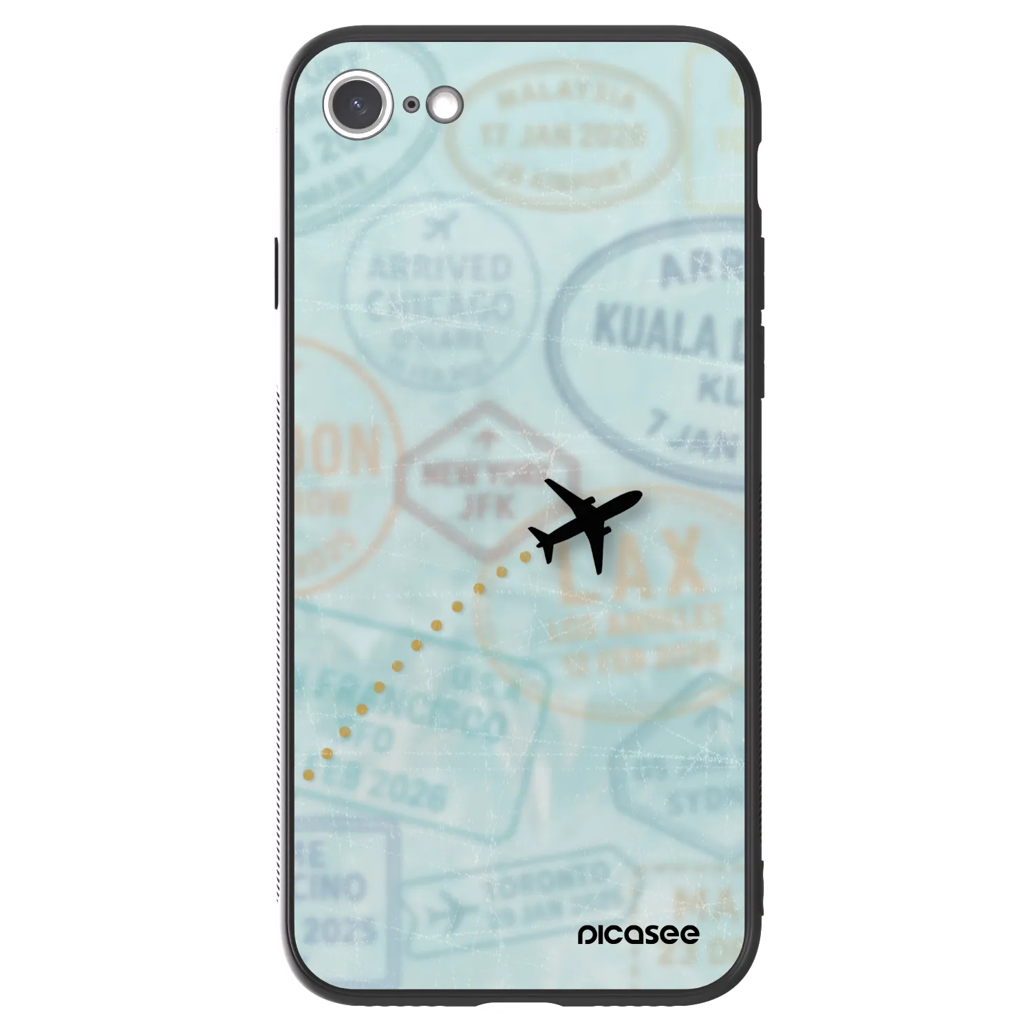 Picasee ULTIMATE CASE za Apple iPhone SE 2020 - FLIGHT PATH