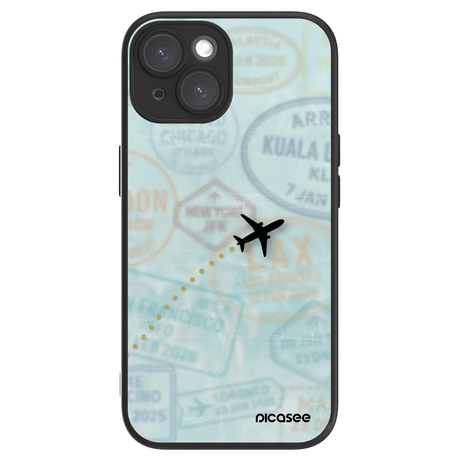 Picasee ULTIMATE CASE MagSafe za Apple iPhone 15 - FLIGHT PATH