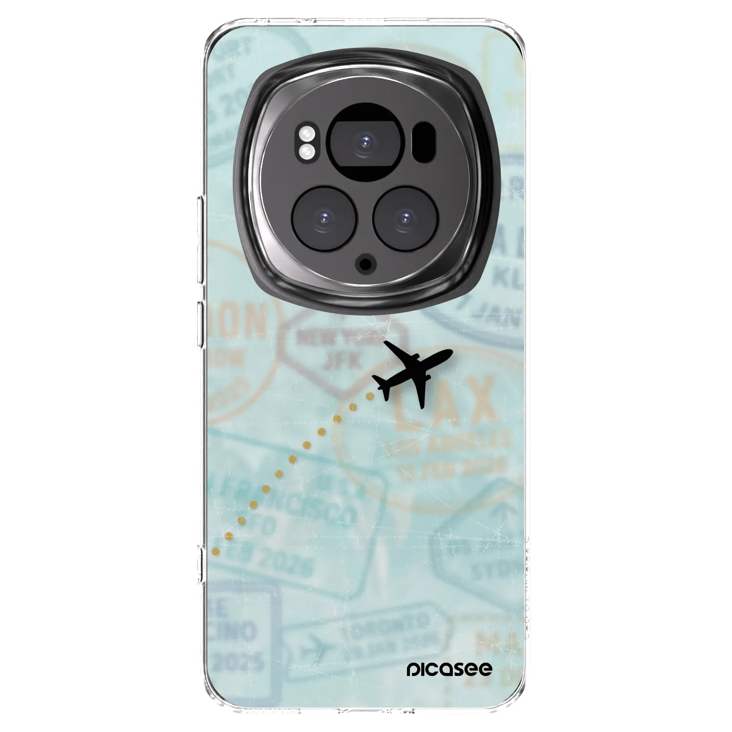 Picasee silikonska prozirna maskica za Honor Magic6 Pro - FLIGHT PATH