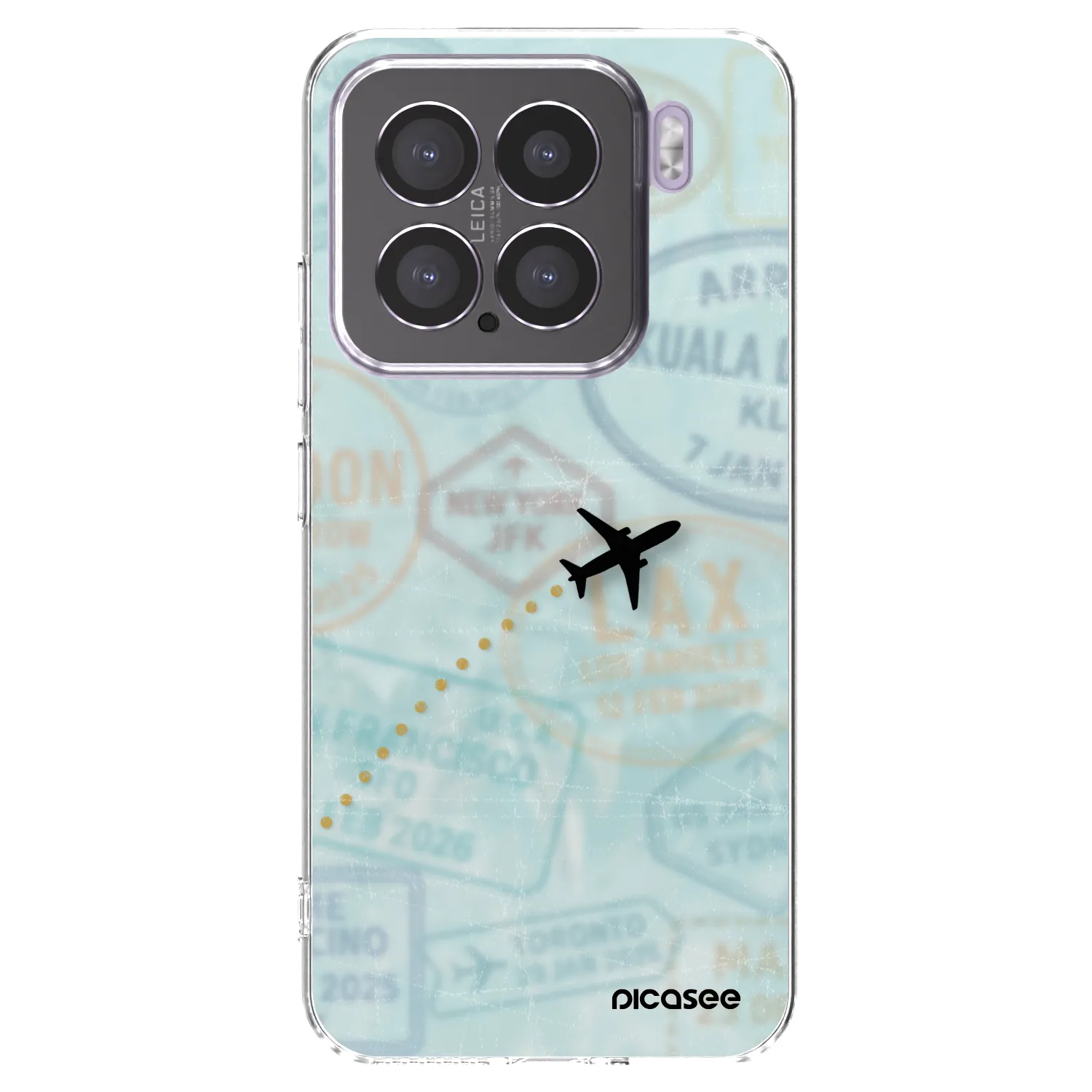 Picasee silikonska prozirna maskica za Xiaomi 15 - FLIGHT PATH