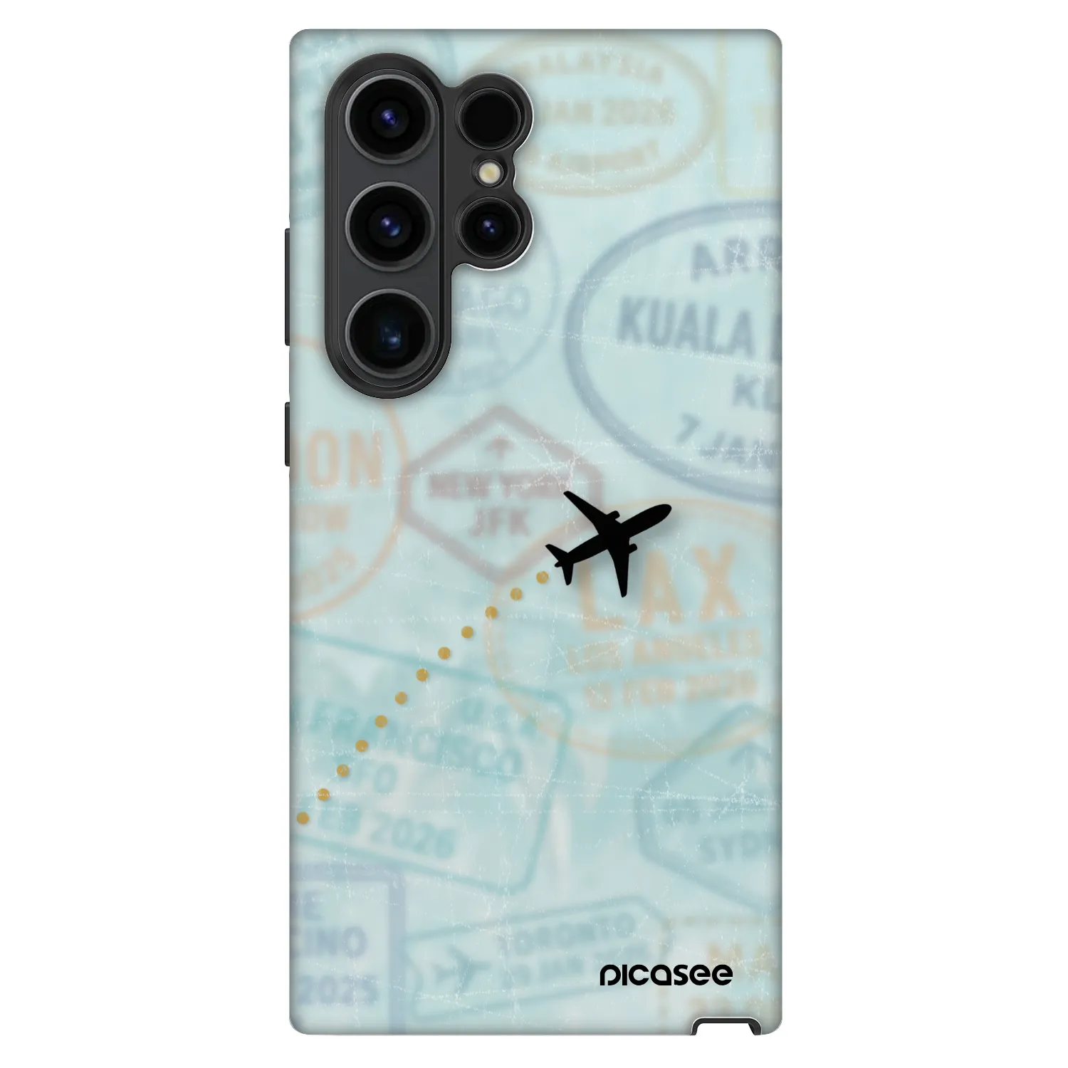 Picasee Fashion Case za Samsung Galaxy S22 Ultra 5G - FLIGHT PATH