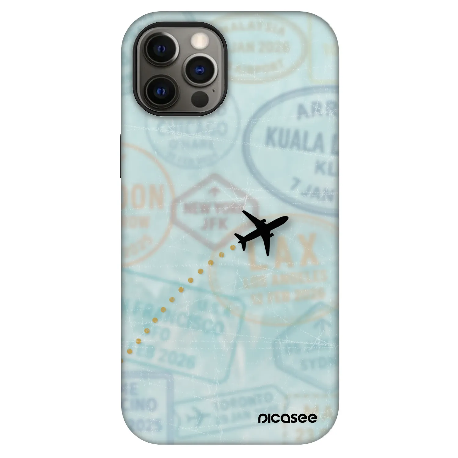 Picasee Fashion Case MagSafe za Apple iPhone 12 - FLIGHT PATH