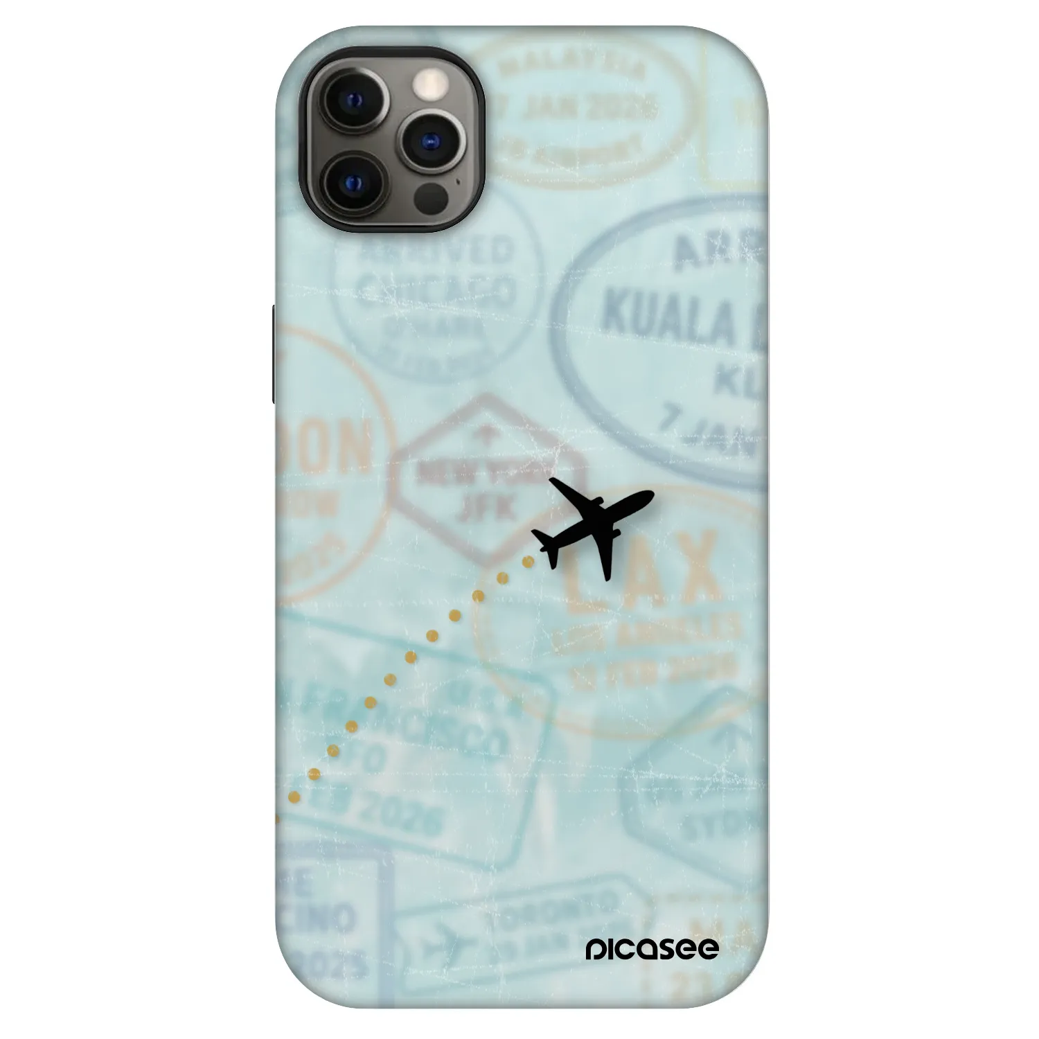 Picasee Fashion Case MagSafe za Apple iPhone 12 Pro Max - FLIGHT PATH