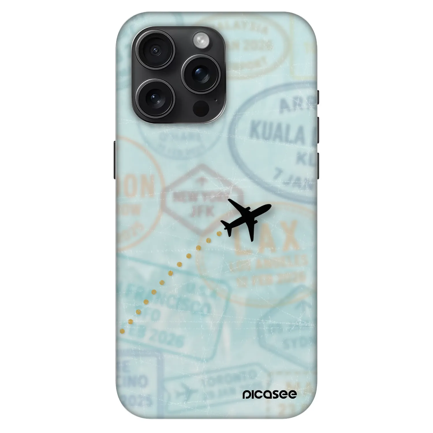 Picasee Fashion Case MagSafe za Apple iPhone 15 Pro Max - FLIGHT PATH