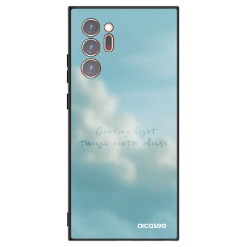 Picasee crna silikonska maskica za Samsung Galaxy Note 20 Ultra - CHASiNG LIGHT