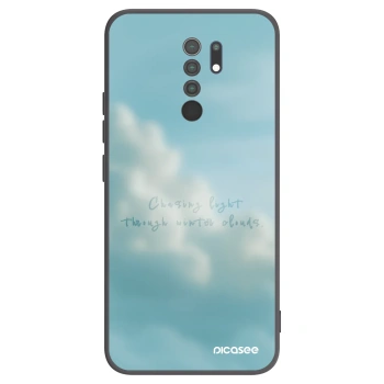 Picasee crna silikonska maskica za Xiaomi Redmi 9 - CHASiNG LIGHT