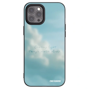 Picasee crna silikonska maskica za Apple iPhone 12 Pro Max - CHASiNG LIGHT