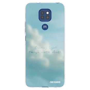 Picasee silikonska prozirna maskica za Motorola Moto G9 Play - CHASiNG LIGHT