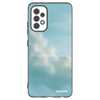 Picasee crna silikonska maskica za Samsung Galaxy A32 5G A326B - CHASiNG LIGHT