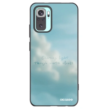 Picasee crna silikonska maskica za Xiaomi Redmi Note 10 Pro - CHASiNG LIGHT