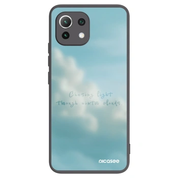 Picasee crna silikonska maskica za Xiaomi Mi 11 Lite - CHASiNG LIGHT