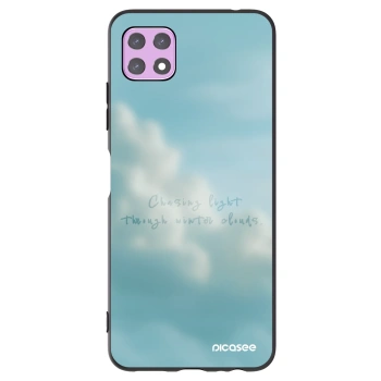 Picasee crna silikonska maskica za Samsung Galaxy A22 A226B 5G - CHASiNG LIGHT