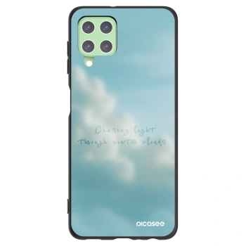 Picasee crna silikonska maskica za Samsung Galaxy A22 A225F 4G - CHASiNG LIGHT