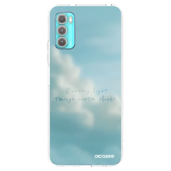 Picasee silikonska prozirna maskica za Motorola Moto G60 - CHASiNG LIGHT
