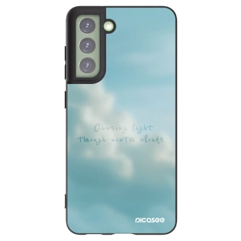 Picasee crna silikonska maskica za Samsung Galaxy S21 FE 5G - CHASiNG LIGHT