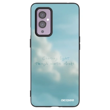 Picasee crna silikonska maskica za OnePlus 9 - CHASiNG LIGHT