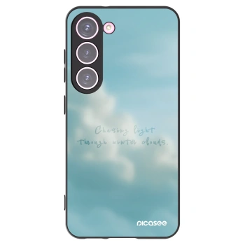 Picasee crna silikonska maskica za Samsung Galaxy S23 5G - CHASiNG LIGHT