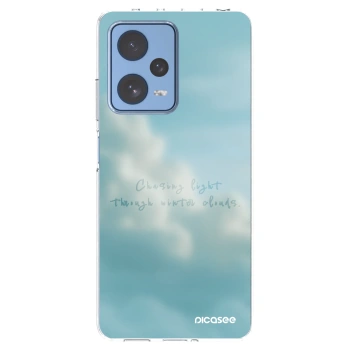 Picasee silikonska prozirna maskica za Xiaomi Redmi Note 12 Pro 5G - CHASiNG LIGHT