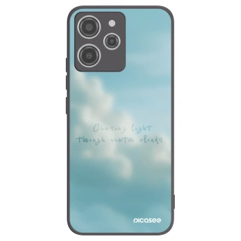 Picasee crna silikonska maskica za Xiaomi Redmi 12 4G - CHASiNG LIGHT