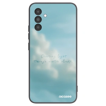 Picasee crna silikonska maskica za Samsung Galaxy A04s A047F - CHASiNG LIGHT