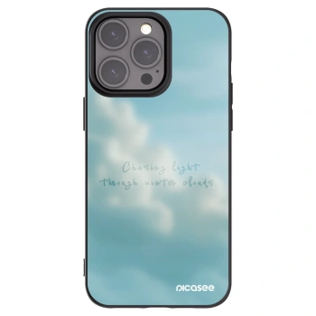 Picasee crna silikonska maskica za Apple iPhone 15 Pro Max - CHASiNG LIGHT