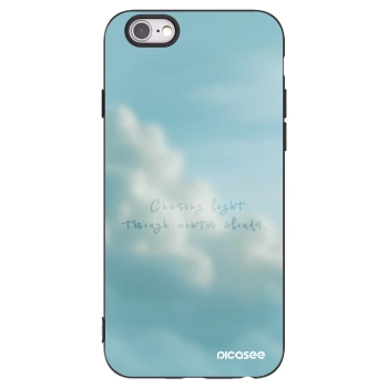 Picasee crna silikonska maskica za Apple iPhone 6/6S - CHASiNG LIGHT
