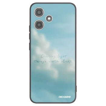 Picasee crna silikonska maskica za Xiaomi Redmi 12 5G - CHASiNG LIGHT