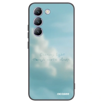 Picasee crna silikonska maskica za Vivo V40 SE 5G - CHASiNG LIGHT