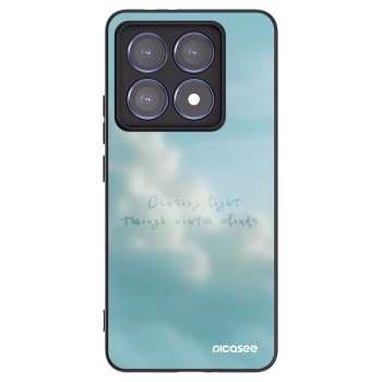 Picasee crna silikonska maskica za Xiaomi 14T Pro - CHASiNG LIGHT