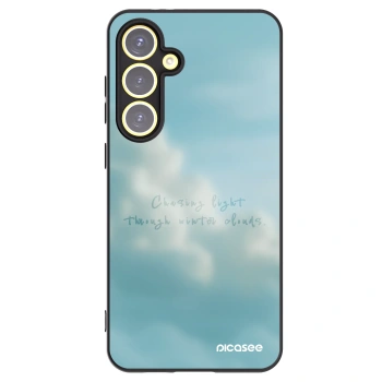 Picasee crna silikonska maskica za Samsung Galaxy S24 FE S721B - CHASiNG LIGHT