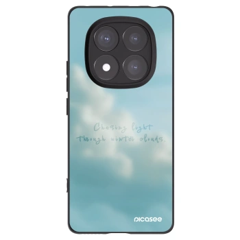 Picasee crna silikonska maskica za Xiaomi Redmi Note 14 Pro+ 5G - CHASiNG LIGHT