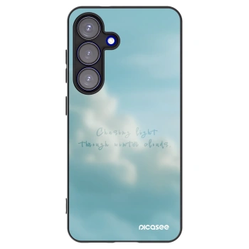 Picasee crna silikonska maskica za Samsung Galaxy S25 5G - CHASiNG LIGHT