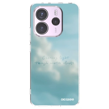 Picasee silikonska prozirna maskica za Xiaomi Redmi Note 14 4G - CHASiNG LIGHT
