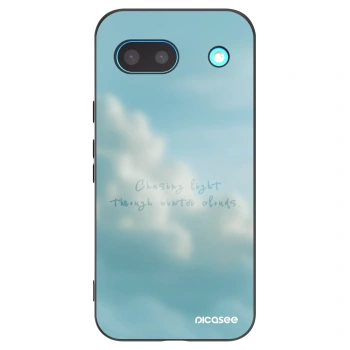 Picasee crna silikonska maskica za Google Pixel 8a - CHASiNG LIGHT