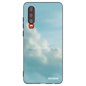 Picasee crna silikonska maskica za Huawei P30 - CHASiNG LIGHT