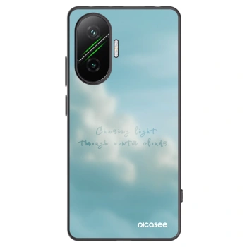 Picasee crna silikonska maskica za Xiaomi Poco F7 5G - CHASiNG LIGHT