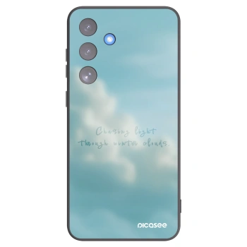 Picasee crna silikonska maskica za Samsung Galaxy S25 FE 5G - CHASiNG LIGHT