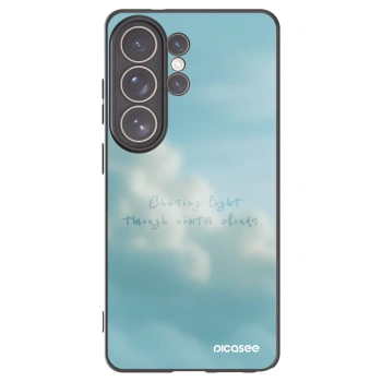 Picasee crna silikonska maskica za Samsung Galaxy S26 Ultra - CHASiNG LIGHT