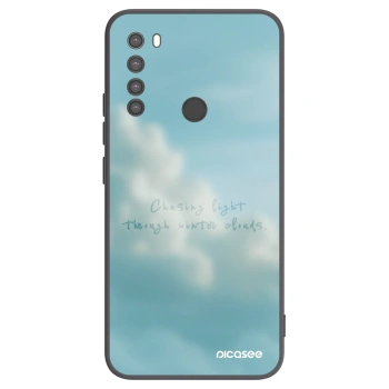 Picasee crna silikonska maskica za Xiaomi Redmi Note 8 - CHASiNG LIGHT