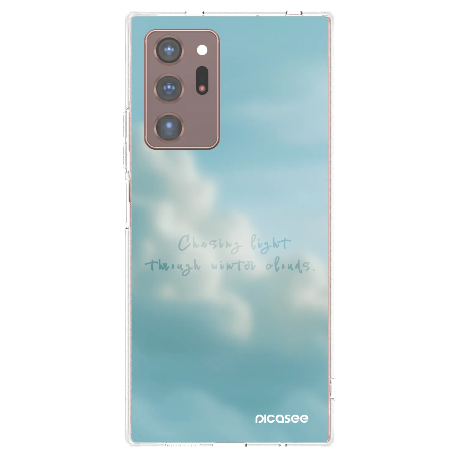 Picasee silikonska prozirna maskica za Samsung Galaxy Note 20 Ultra - CHASiNG LIGHT