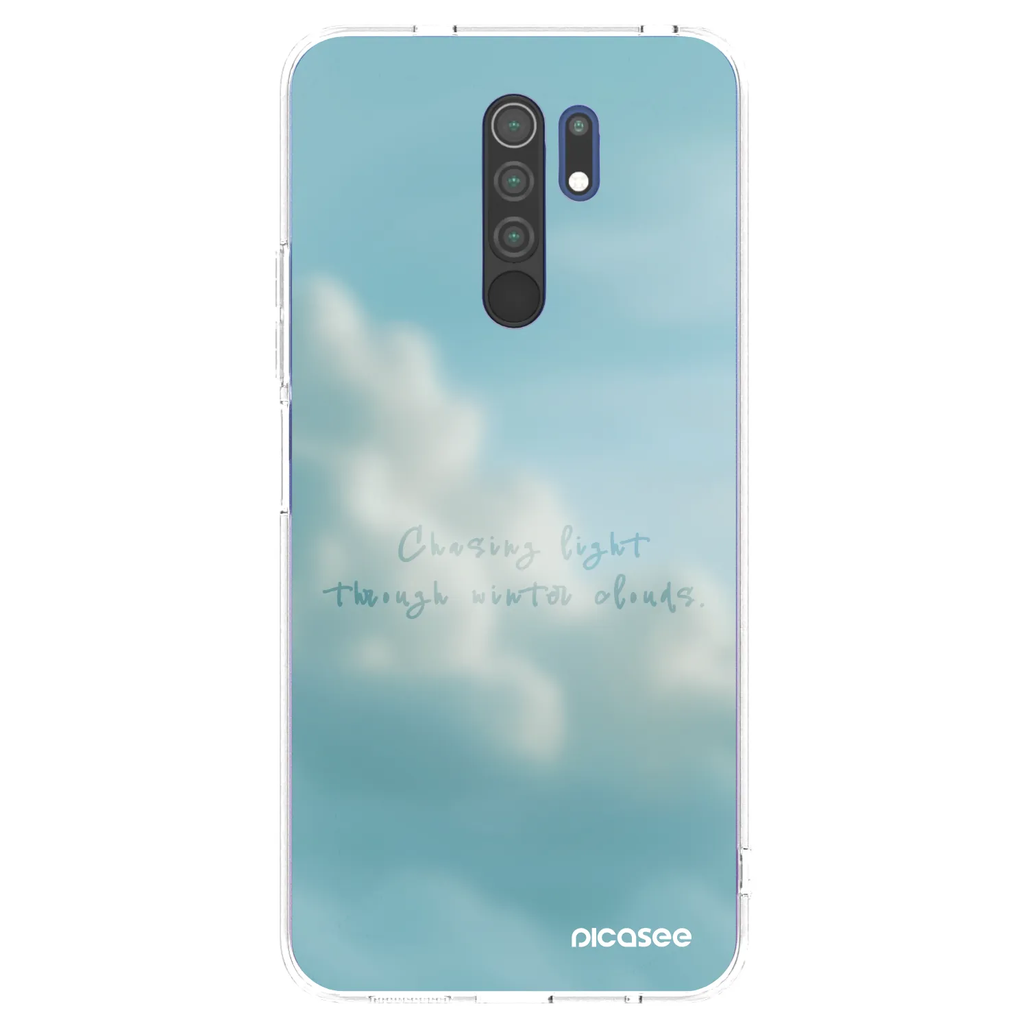 Picasee silikonska prozirna maskica za Xiaomi Redmi 9 - CHASiNG LIGHT