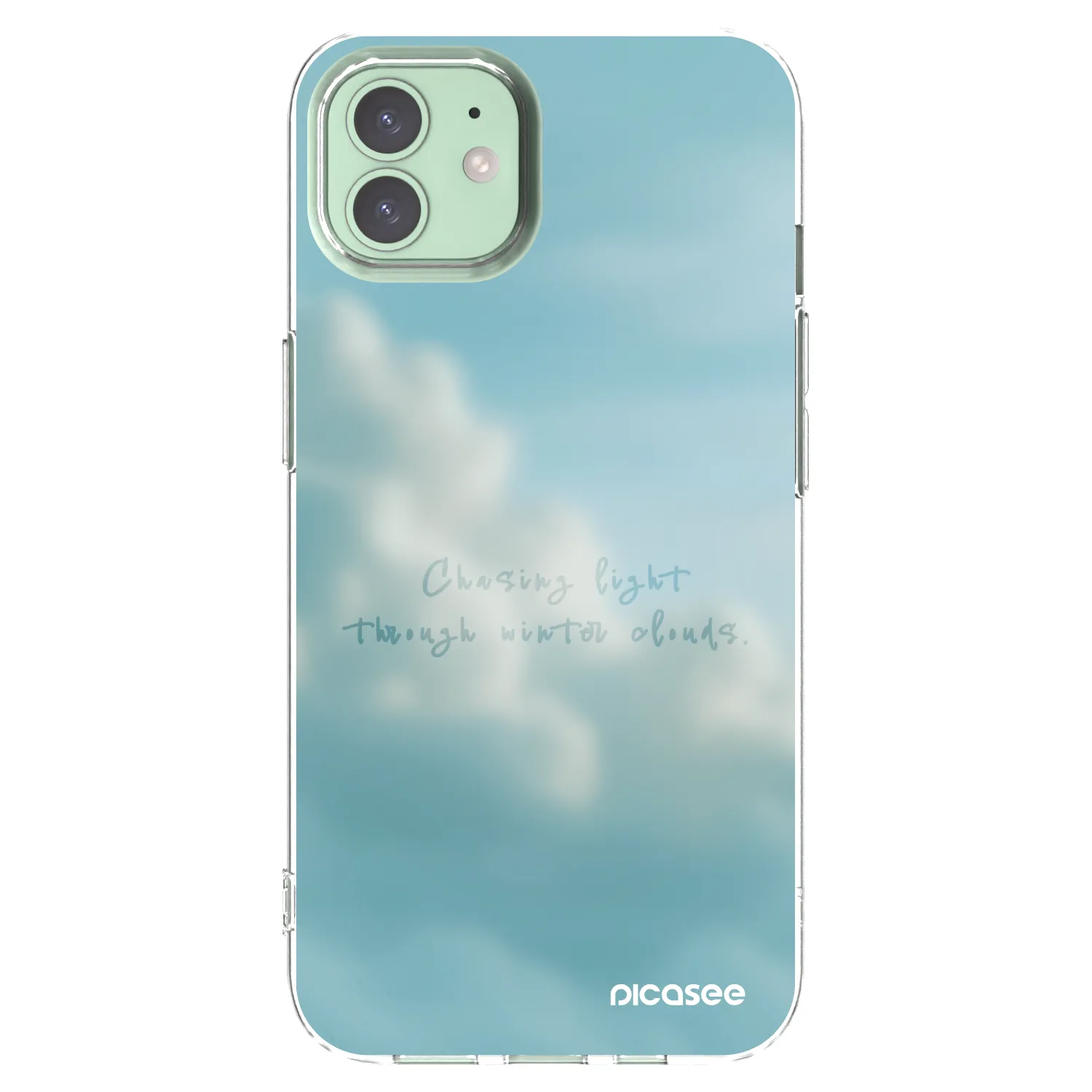 Picasee silikonska prozirna maskica za Apple iPhone 12 - CHASiNG LIGHT