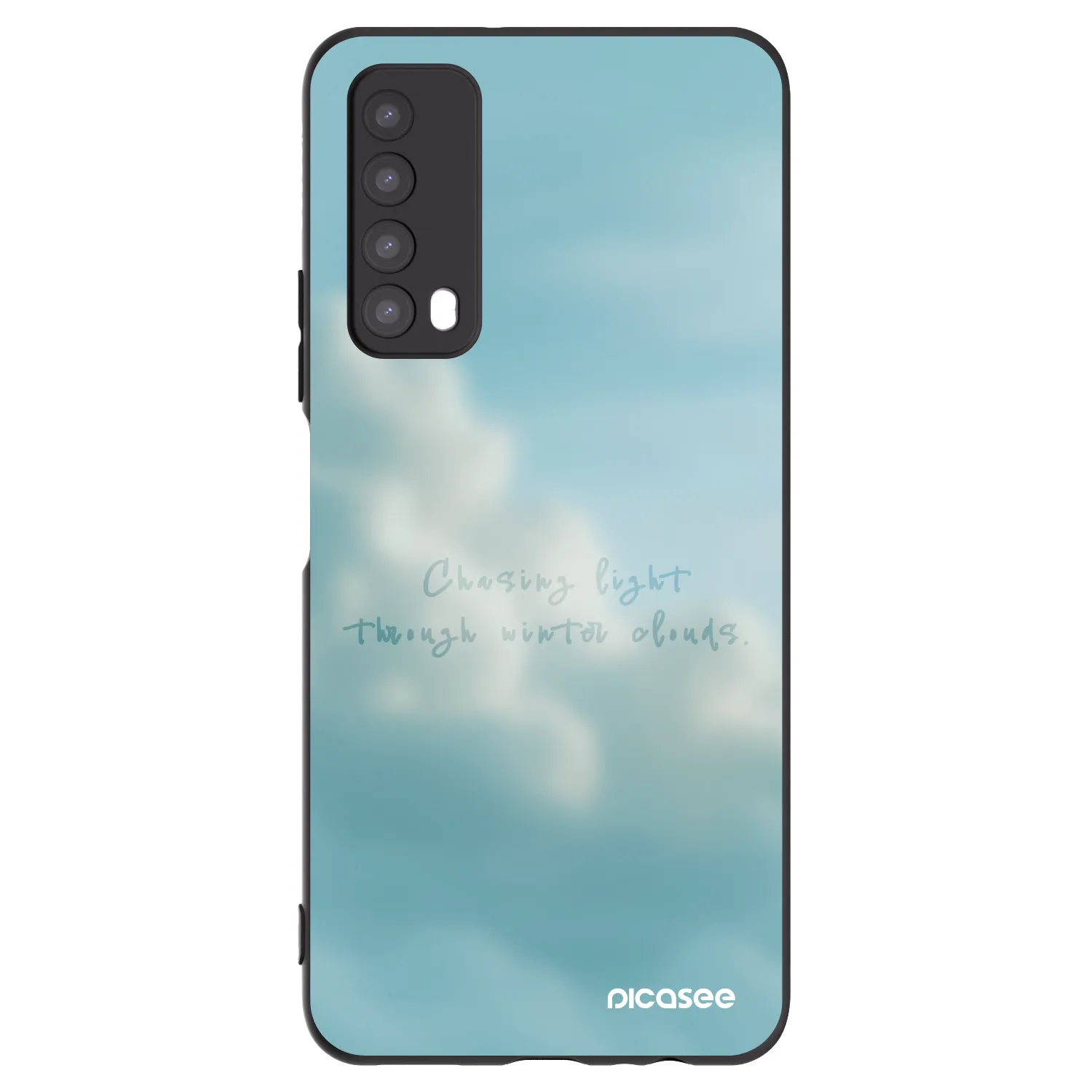 Picasee crna silikonska maskica za Huawei P Smart 2021 - CHASiNG LIGHT