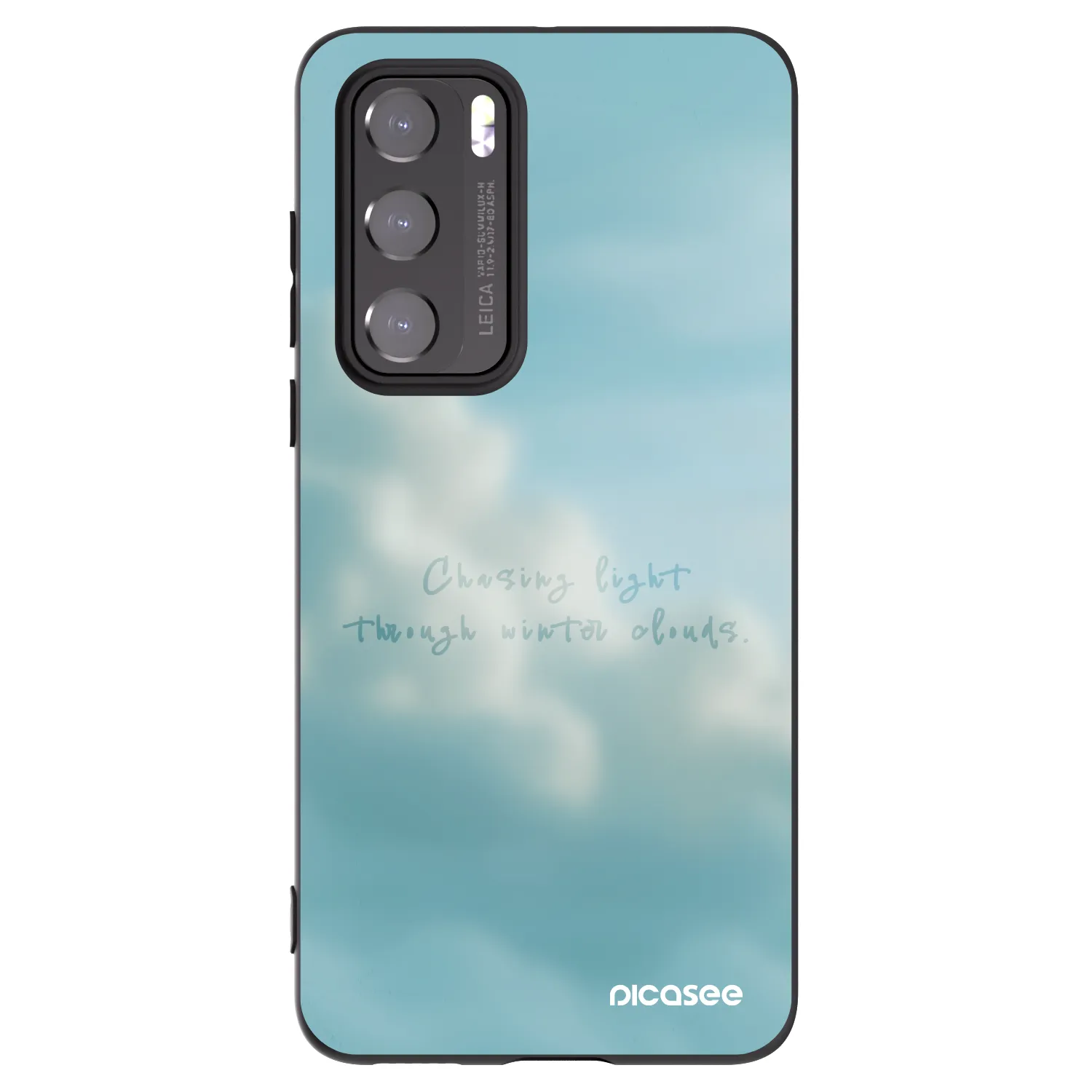 Picasee crna silikonska maskica za Huawei P40 - CHASiNG LIGHT