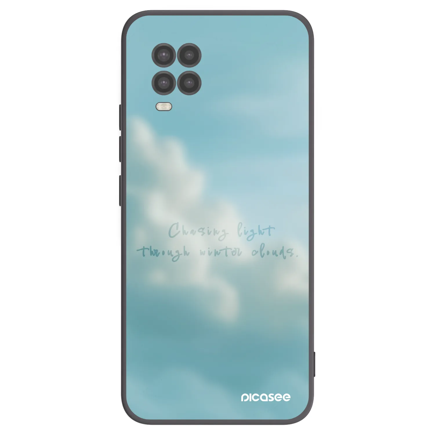 Picasee crna silikonska maskica za Xiaomi Mi 10 Lite - CHASiNG LIGHT