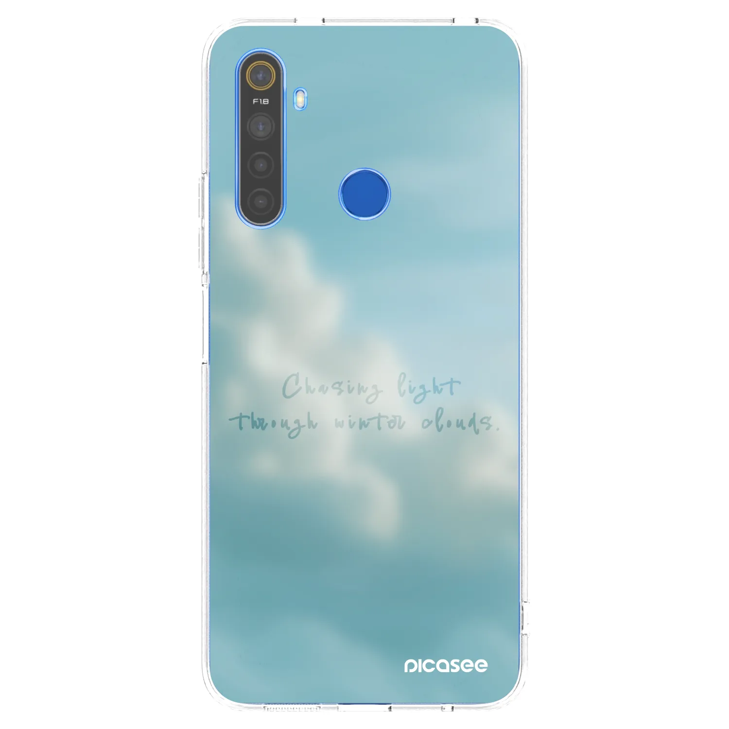 Picasee silikonska prozirna maskica za Realme 5 - CHASiNG LIGHT