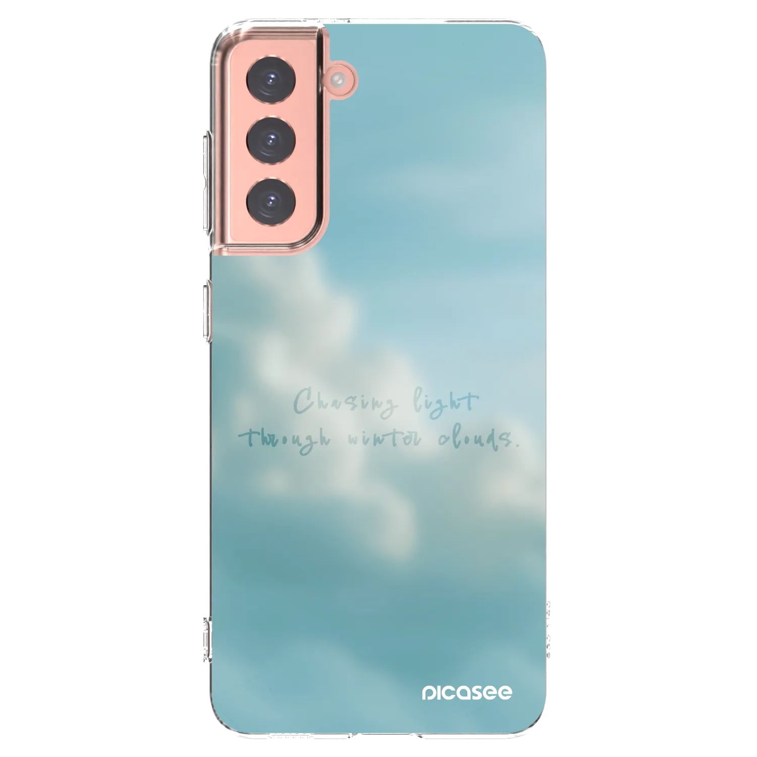 Picasee silikonska prozirna maskica za Samsung Galaxy S21 5G G991B - CHASiNG LIGHT