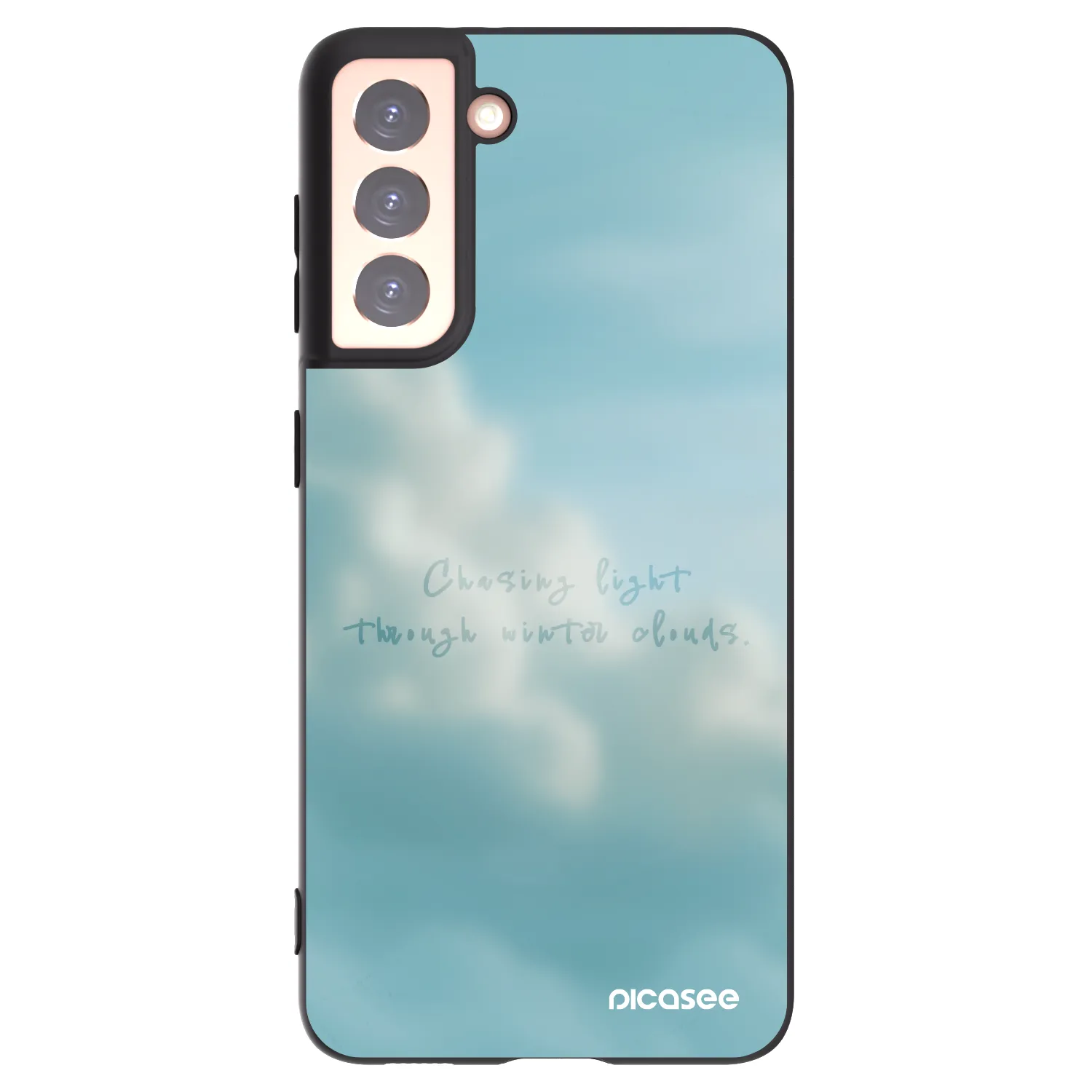 Picasee crna silikonska maskica za Samsung Galaxy S21 5G G991B - CHASiNG LIGHT