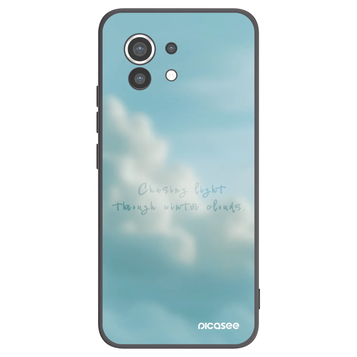 Picasee crna silikonska maskica za Xiaomi Mi 11 - CHASiNG LIGHT